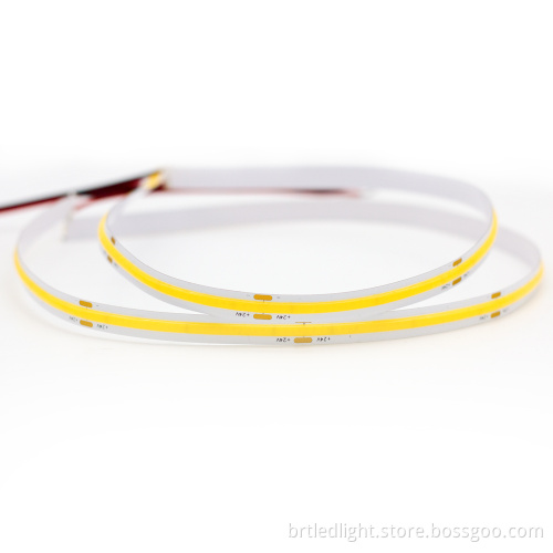 Low Price COB Strip Light - 480 LEDs/m, 12V/24V, 2700K-6000K, Dotless CE Certified